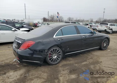2015 Mercedes-Benz S 550 z USA, uszkodzony, nr VIN WDDUG8CB4FA172176